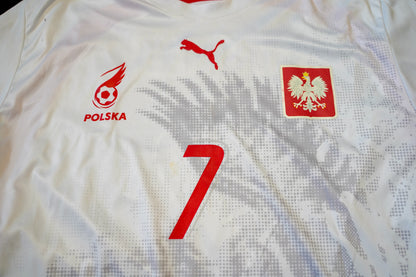 2006 2007 Poland Home #7 Smolarek Football Shirt Puma 2XL men