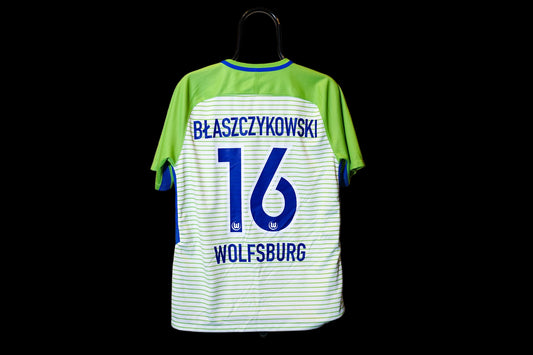 2017 2018 VfL Wolfsburg #16 Błaszczykowski Home M Nike 854369-101