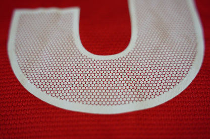 2012 2014 Poland #9 Lewandowski XL men Nike Football Shirt Away Red 450509-611