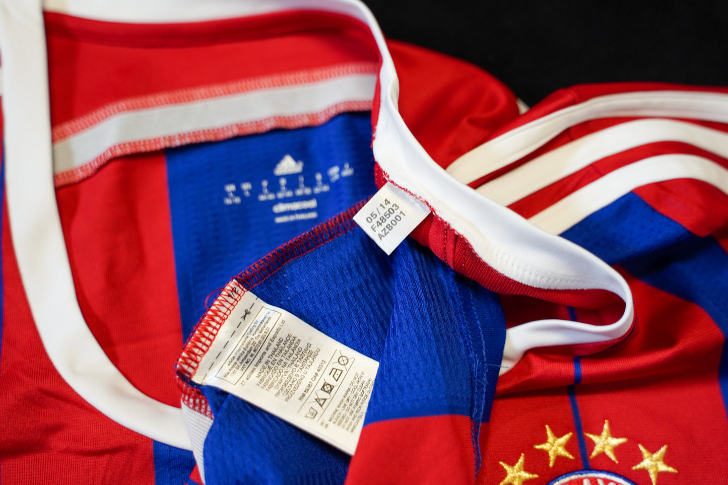 2014 2016 Bayern Munich #9 Lewandowski Football Shirt Home ADIDAS F48503 Women L