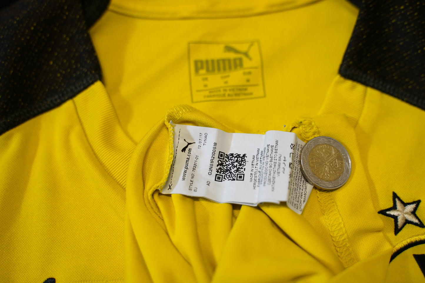 2018 2019 BORUSSIA DORTMUND #11 Reus Long Sleeve Home Puma M men 753311-01