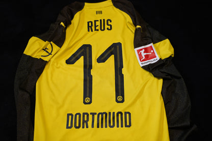 2018 2019 BORUSSIA DORTMUND #11 Reus Long Sleeve Home Puma M men 753311-01
