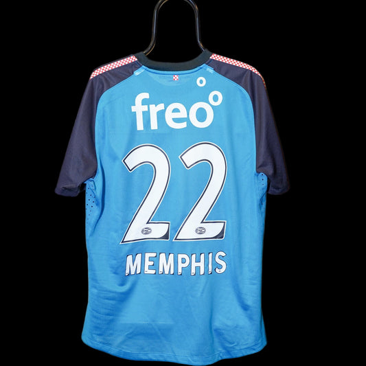 PSV Eindhoven 2011 - 2013 - Player Issue - #22 Memphis Depay - Away - L