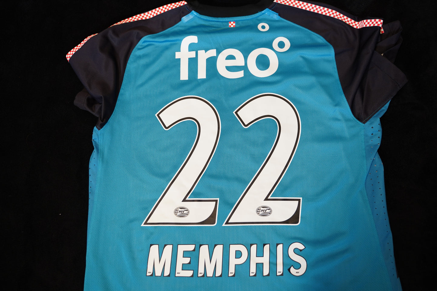 PSV Eindhoven 2011 - 2013 - Player Issue - #22 Memphis Depay - Away - L