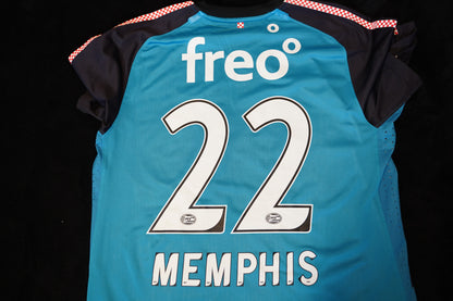 PSV Eindhoven 2011 - 2013 - Player Issue - #22 Memphis Depay - Away - L