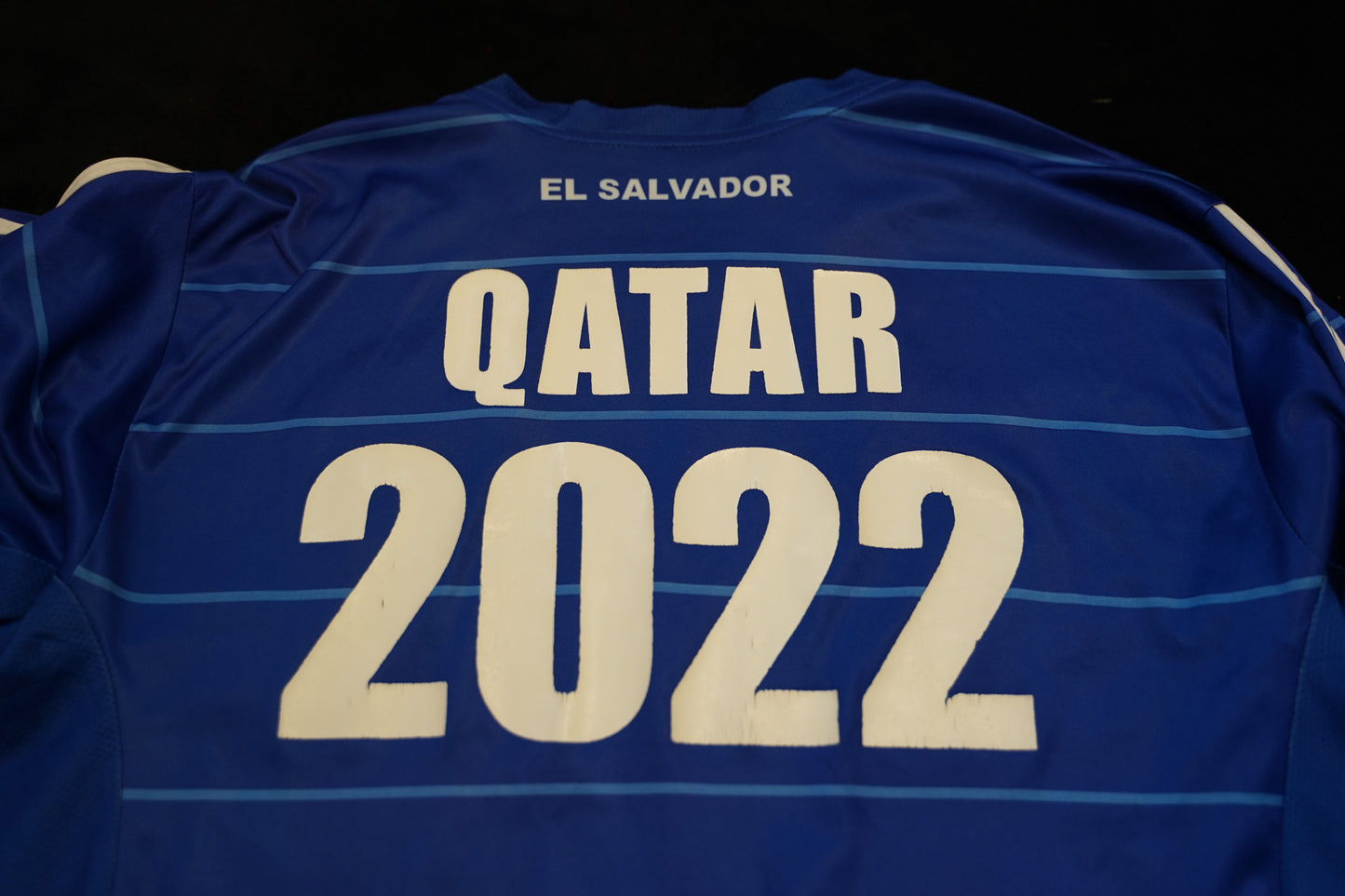 El Salvador 2009 2011 National Team Mitre M Home Football Shirt