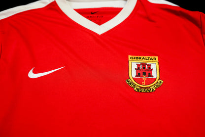 2004 2006 Gibraltar Home National Team Football Shirt Nike 2XL 725892-657