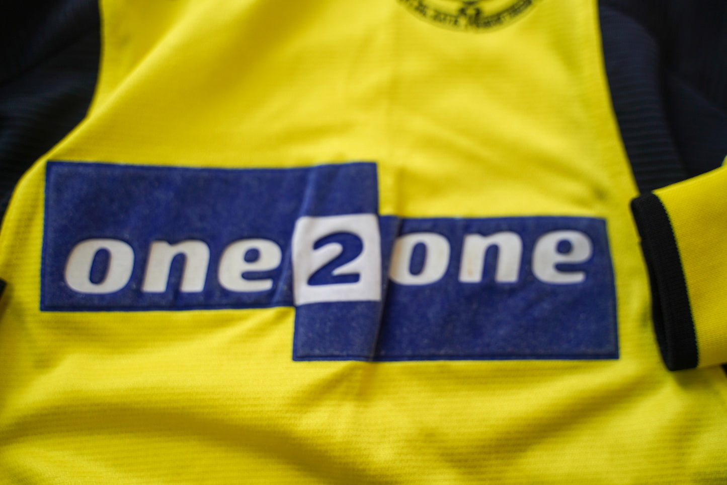 1999-2000 Everton Goalkeeper Long Sleeve Football Shirt Umbro Vintage S Boys