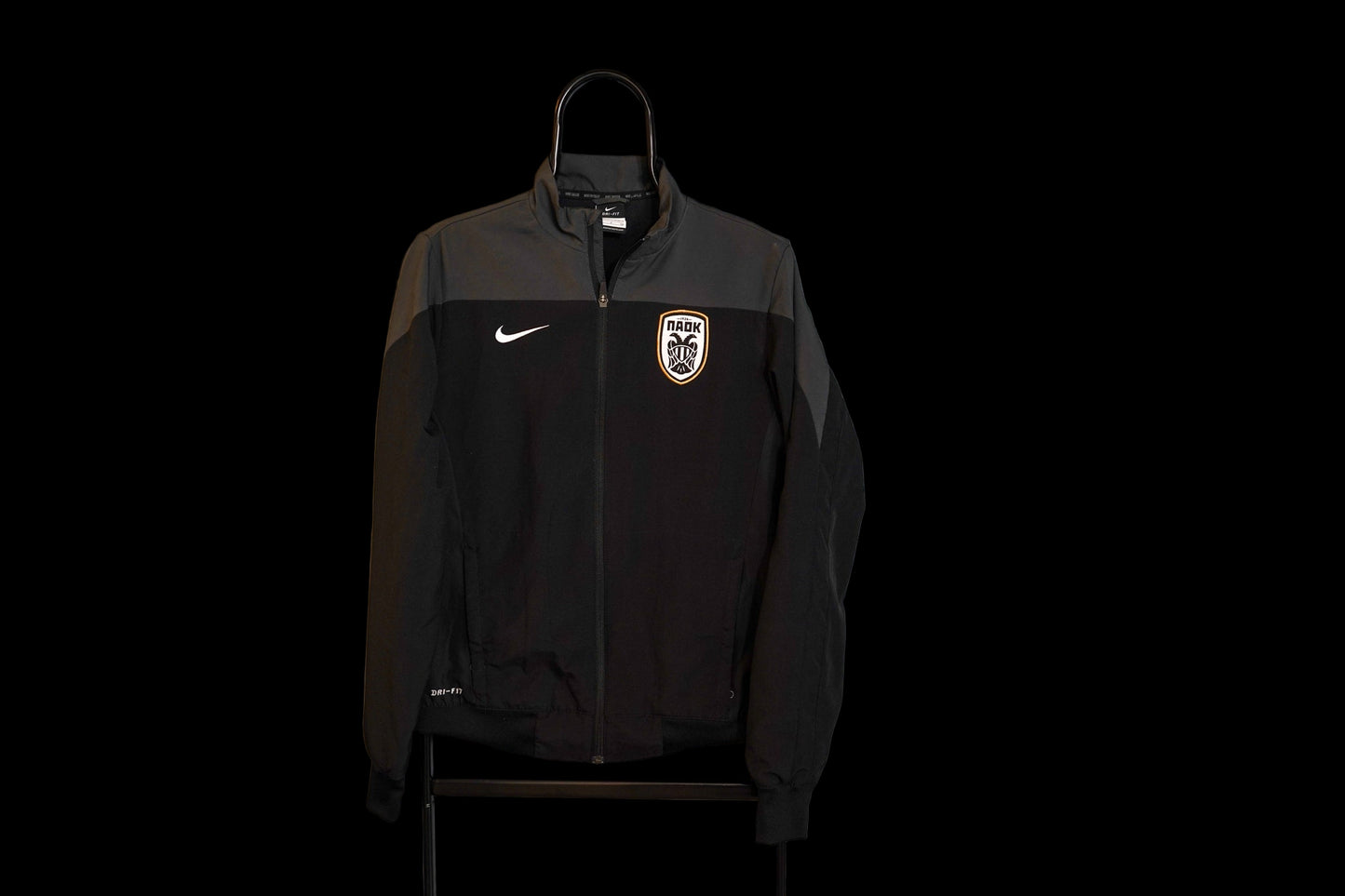 PAOK Training Sweatshirt Long Sleeve Black Nike S Men 588465-010