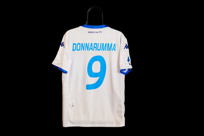 2019-2020 Brescia Calcio #9 Donnarumma Away Football Shirt Kappa M