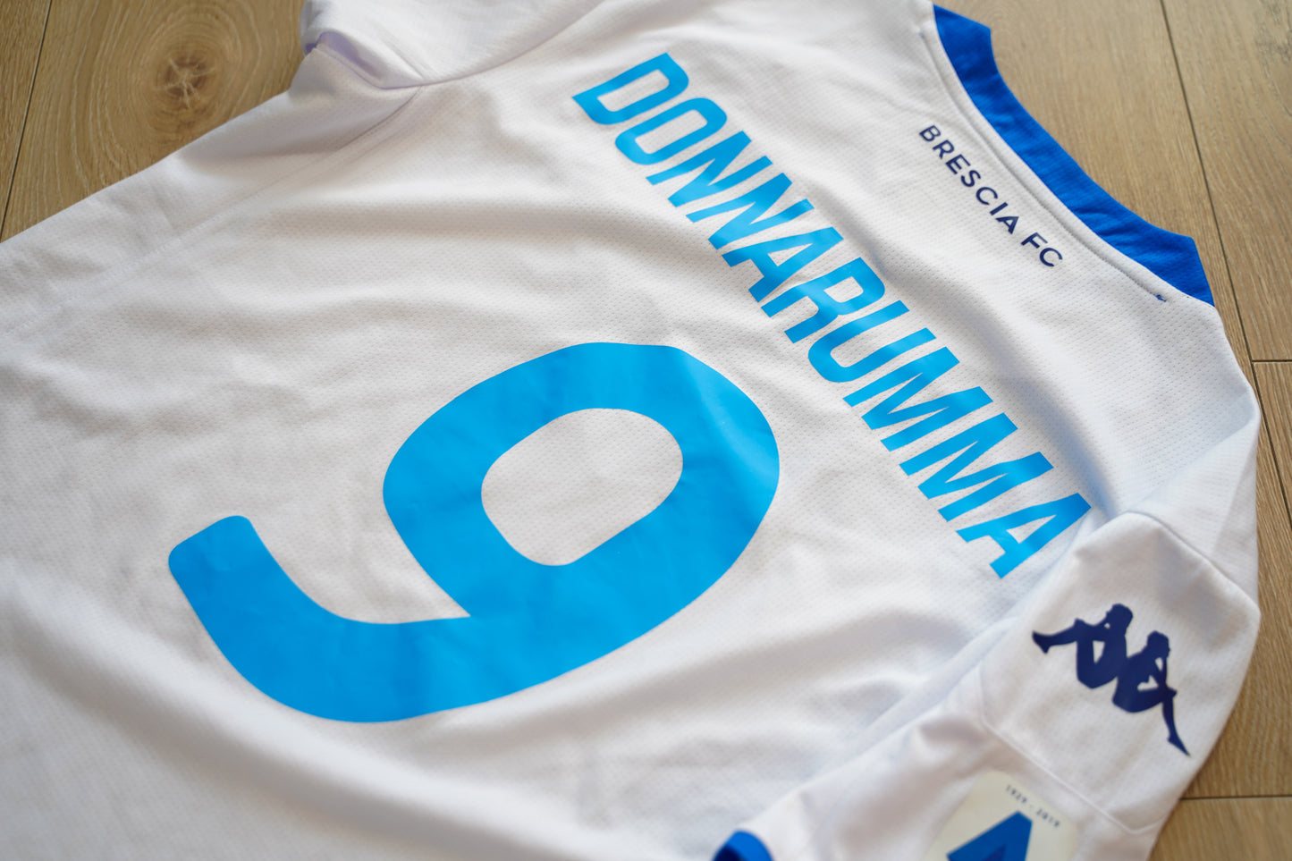 2019-2020 Brescia Calcio #9 Donnarumma Away Football Shirt Kappa M