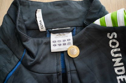 2010-2011 Seattle Sounders Football Sweatshirt Track Top Jacket Training Adidas XL P57447