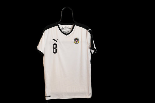 2015-2016 Austria #8 Alaba Away Football Shirt Puma L men 748684