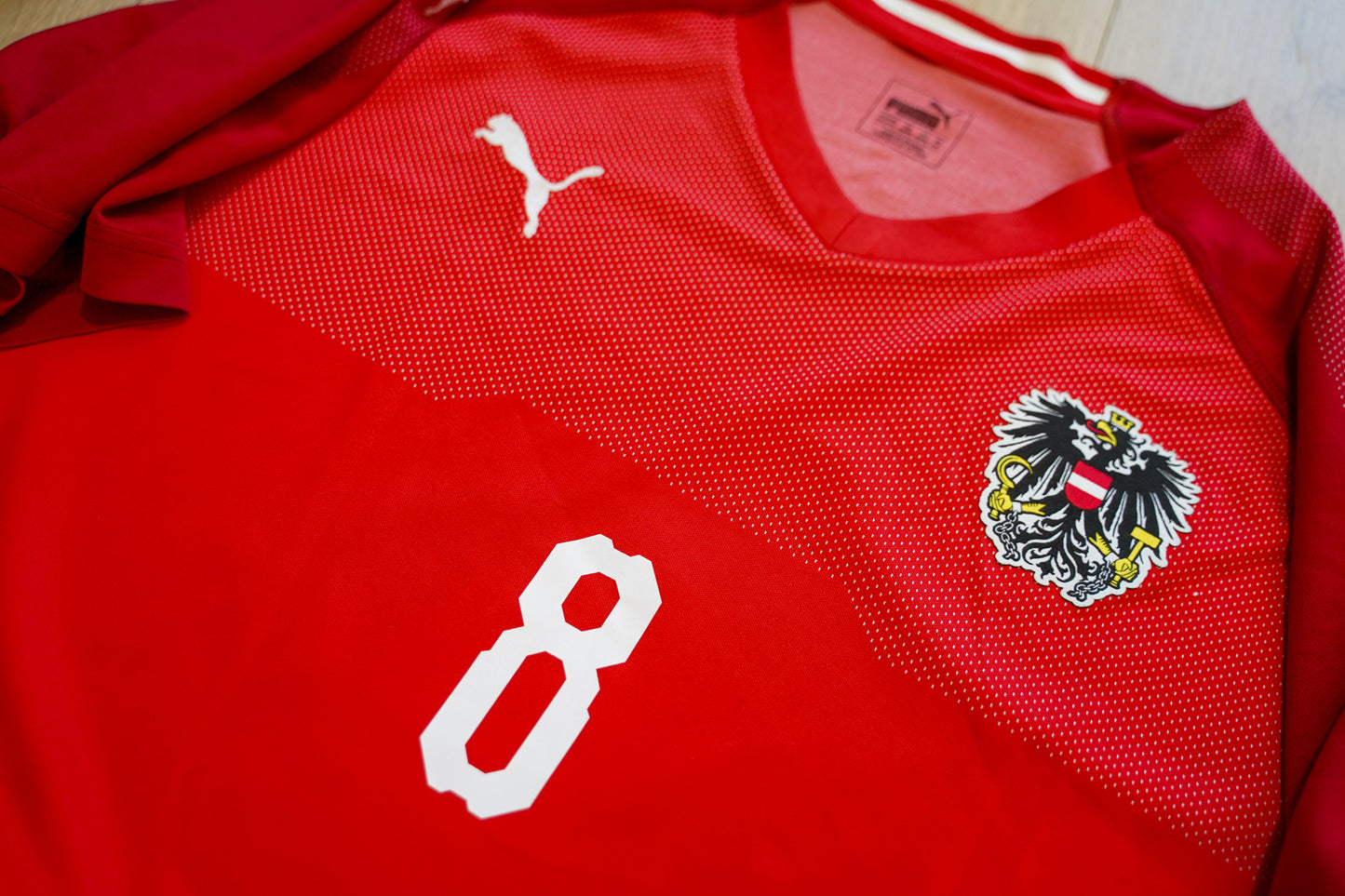 2018-2020 Austria #8 Alaba Football Shirt Home Puma 2XL 752512-01