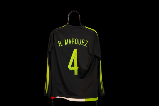 2015-2016 Mexico #4 R. Marquez Long Sleeve National Team Adidas M men M36000