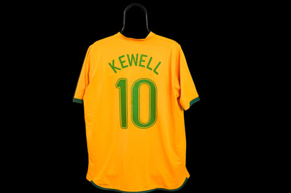 2006-2008 Australia #10 Kewell National Team Home Football Shirt L men