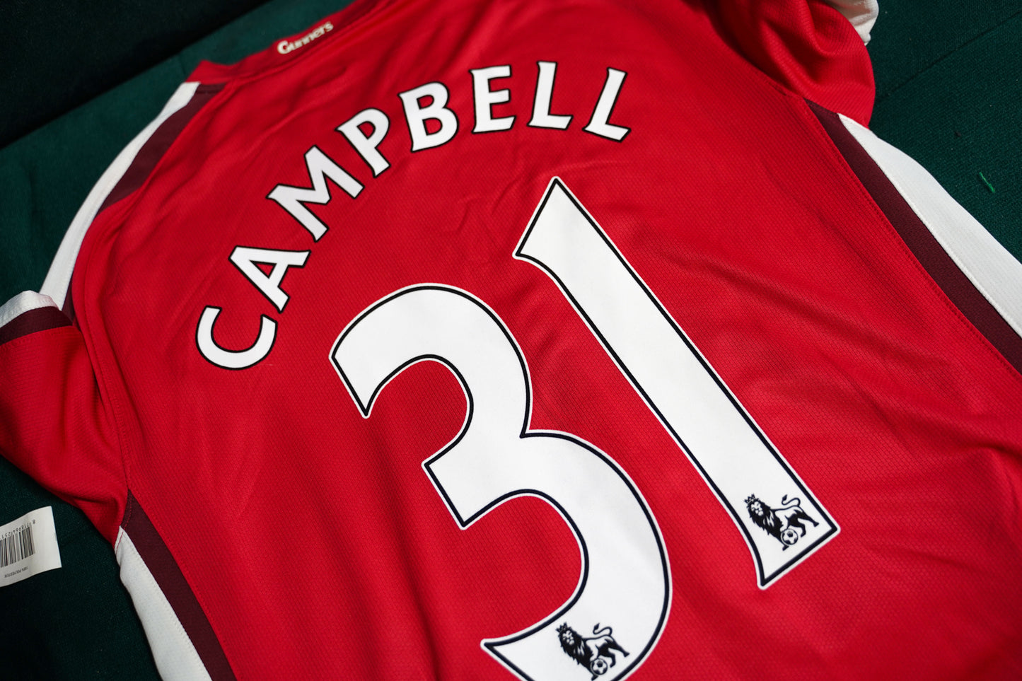 2008-2010 Arsenal #31 Campbell Home National Team Nike 287535-614 L men