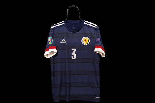 2020-2022 Scotland #3 Robertson National Team Home L men Adidas FH8534