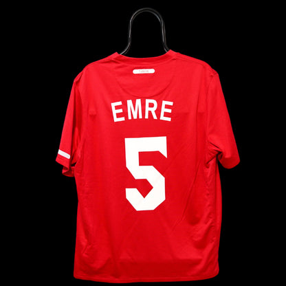 2010-2011 Turkey #5 Emre National Team Home Nike L men 373853-614