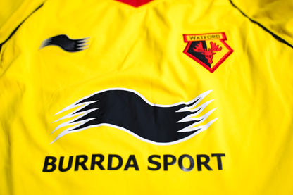 2011-2012 Watford #9 Deeney Football Shirt Burrda Sport Home M men