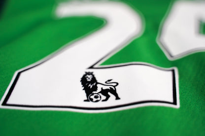 2010-2011 Everton #24 Howard Long Sleeve Goalkeeper Le Coq Sportif Green M men LEX15249