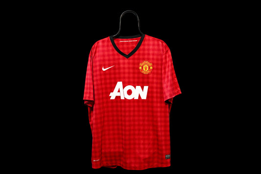 2012-2013 Manchester United #7 Valencia Home Football Shirt 2XL 479278-623