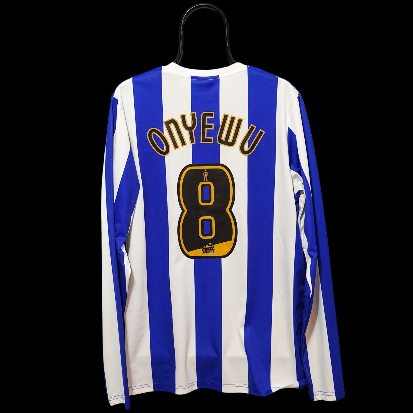 2013-2014 Sheffield Wednesday #8 Onyewu Long Sleeve Football Shirt Puma XL