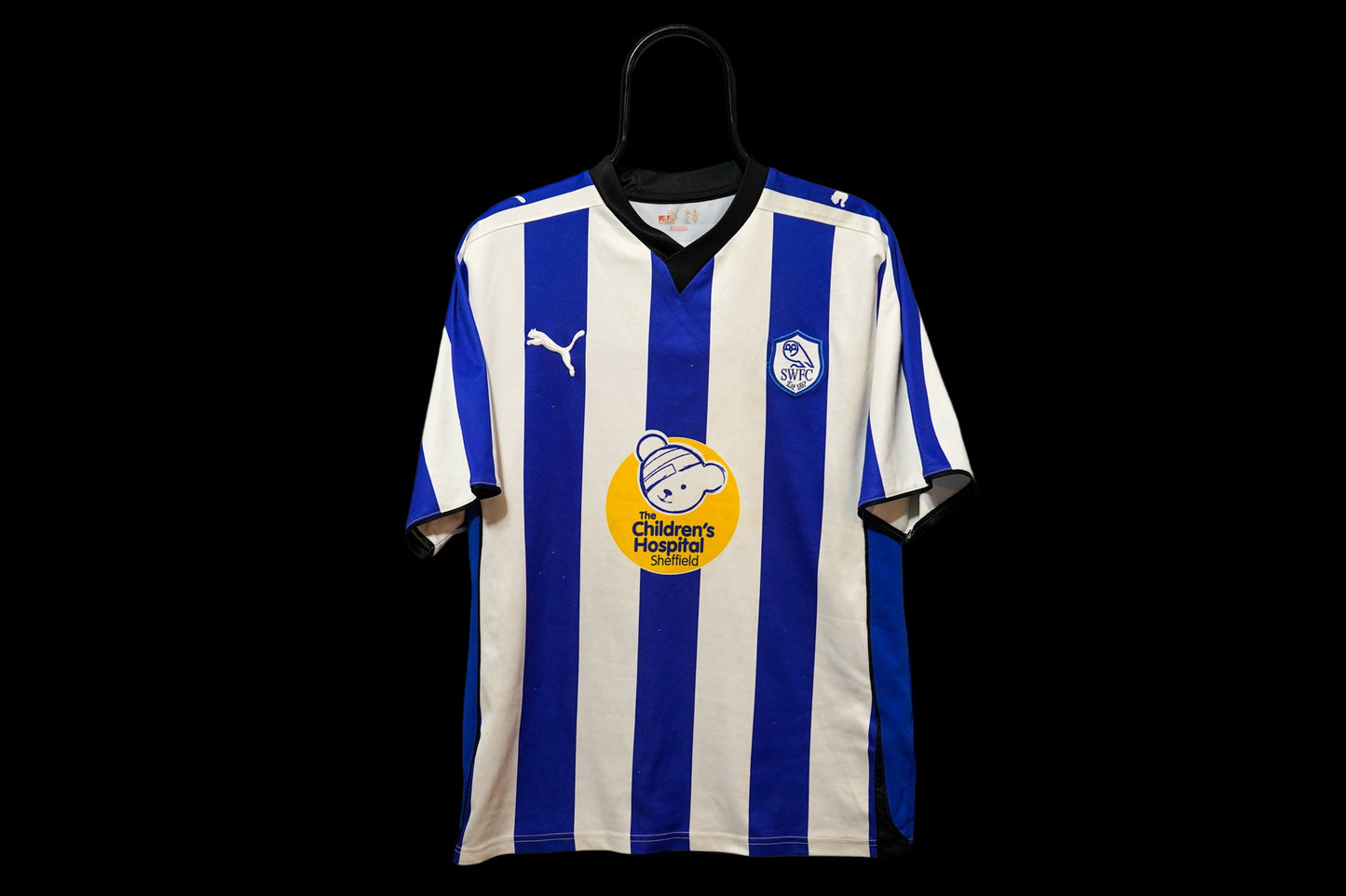 2009-2010 Sheffield Wednesday #4 Purse Puma Football Shirt Home M