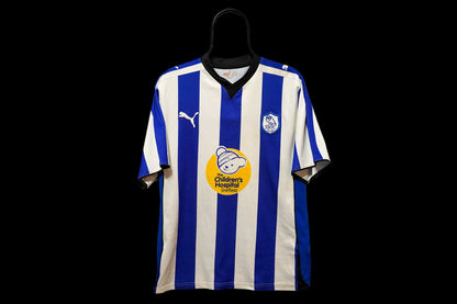 2009-2010 Sheffield Wednesday #4 Purse Puma Football Shirt Home M