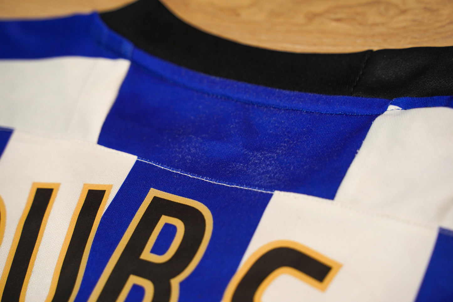 2009-2010 Sheffield Wednesday #4 Purse Puma Football Shirt Home M