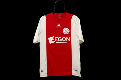 2008-2009 Ajax Amsterdam #16 Suarez Home Football Shirt Adidas 050336 S men