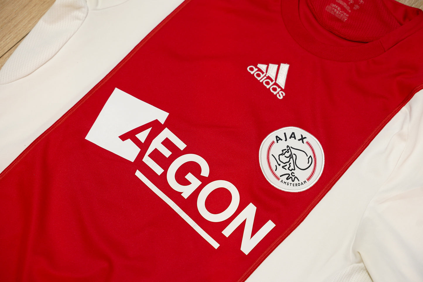 2008-2009 Ajax Amsterdam #16 Suarez Home Football Shirt Adidas 050336 S men