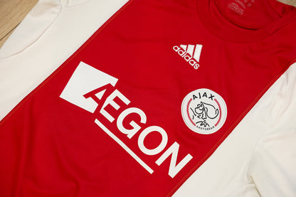 2008-2009 Ajax Amsterdam #16 Suarez Home Football Shirt Adidas 050336 S men