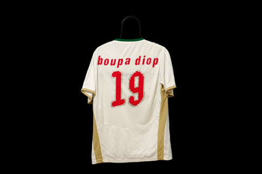 2007-2009 Senegal Home #19 Boupa Diop Football Shirt Puma Africa M men