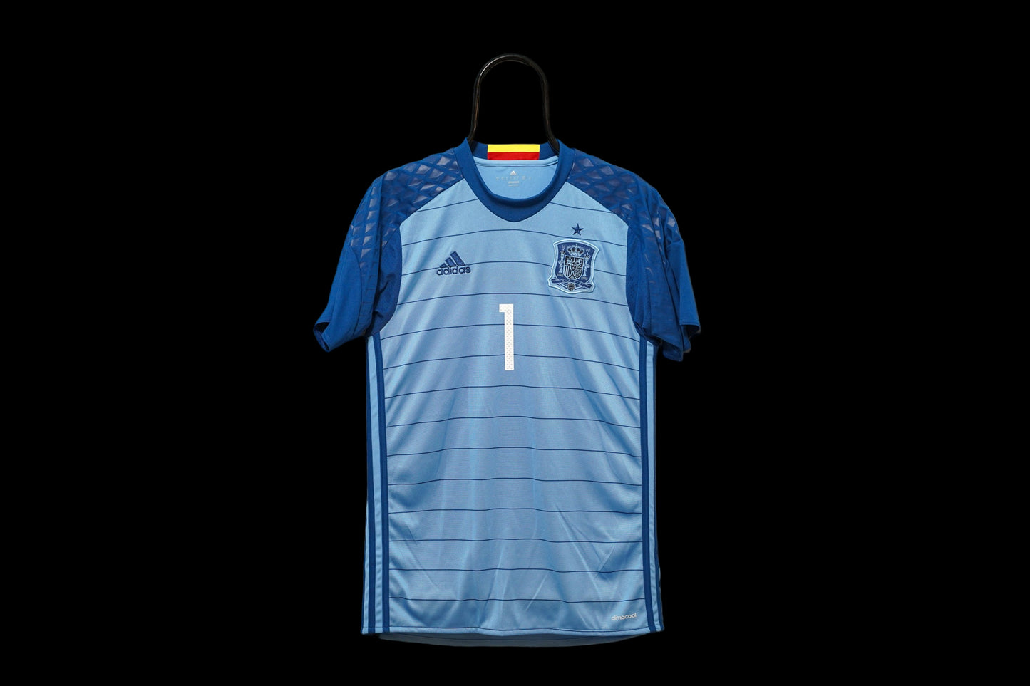 2016-2017 Spaniens målmand #1 Casillas landshold Adidas S Herre Adidas AI9174