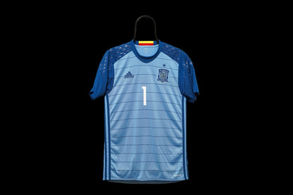 2016-2017 Spaniens målmand #1 Casillas landshold Adidas S Herre Adidas AI9174