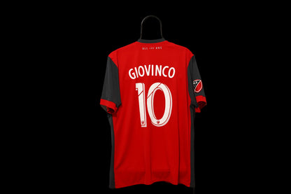 2017-2018 Toronto FC #10 Giovinco Home MLS Football Shirt Adidas XL Men DH3813