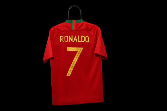 2018-2020 Portugal #7 Ronaldo CR7 National Team Home Nike M men 893877-687
