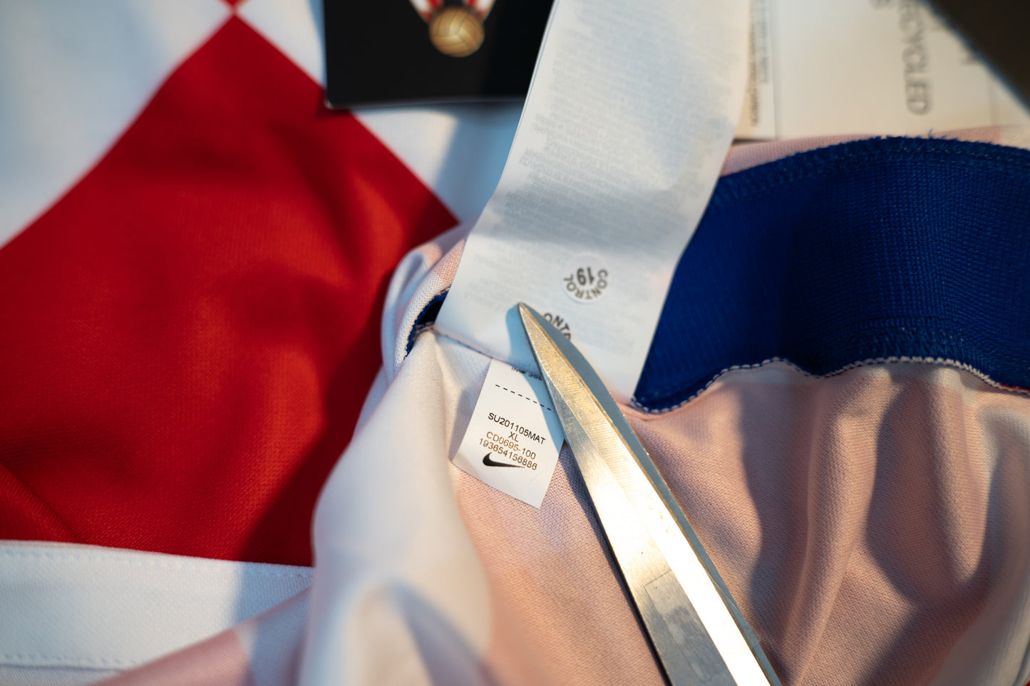 Croatia 2020-21 BNWT Home Shirt Original Football Jersey Nike XL CD0695-100