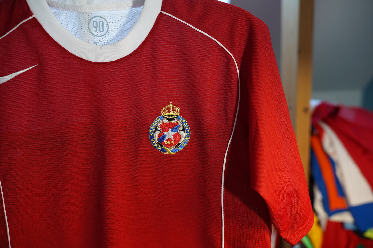 Wisla Krakow 2005-06 Home Football Shirt Original Jersey Nike S 196840