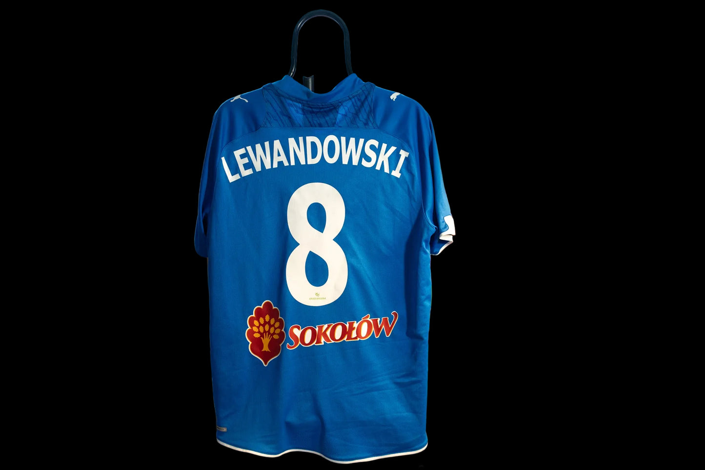 Lech Poznań 2009-2010 #8 Lewandowski Home Football Shirt Original Jersey puma XL