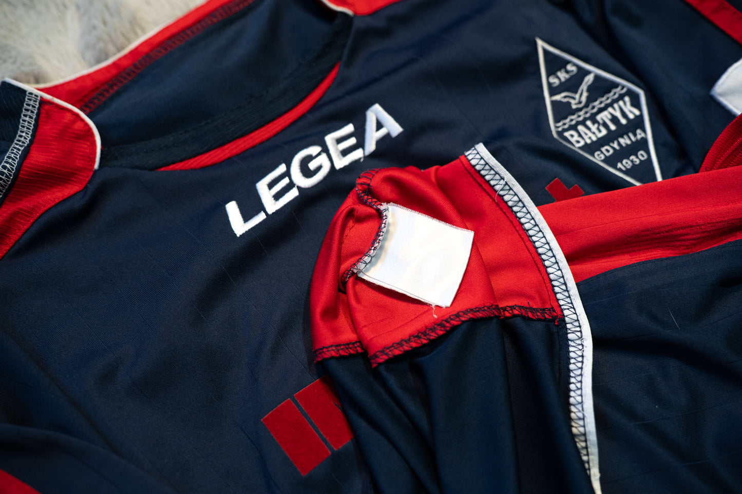 SKS Bałtyk Gdynia Football Shirt koszulka Legea M match worn?