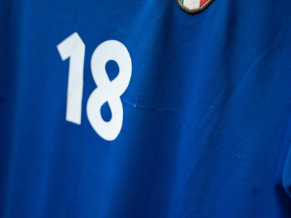 1999-00 Italy national team - Longsleeve - Home Shirt - Baggio R.#18 - (XL) (78/1/6/9)