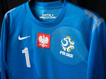 2012 Poland national team - Goalkeeper- Player Issued-Longsleeve - #1 - M