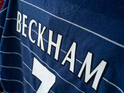 1999-00 Manchester United Away Shirt Beckham #7 - (XL) (78/1/6/9)
