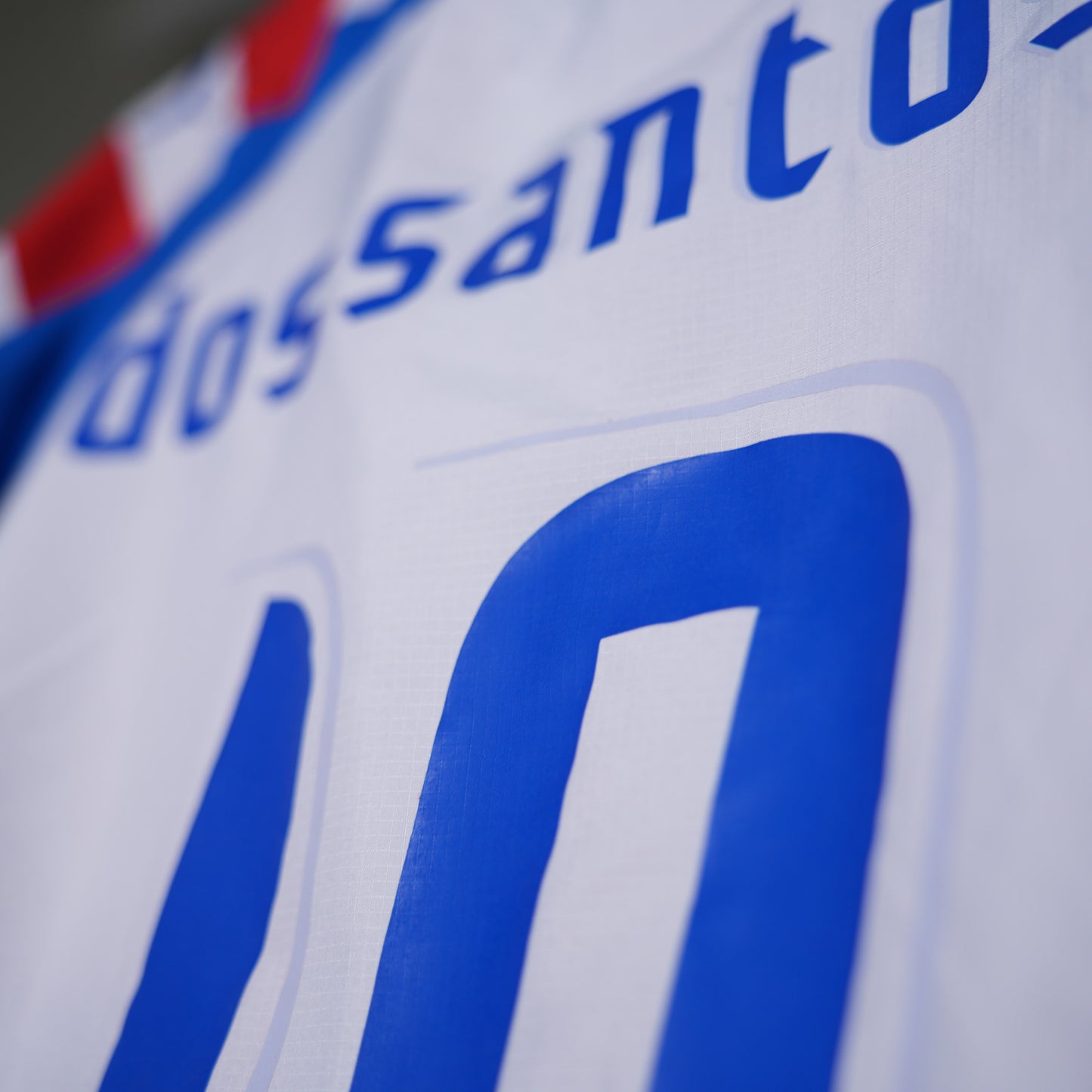 Paraguay 2006 - 2007 - home - #10 Dos Santos - Long Sleeve - L - football shirt