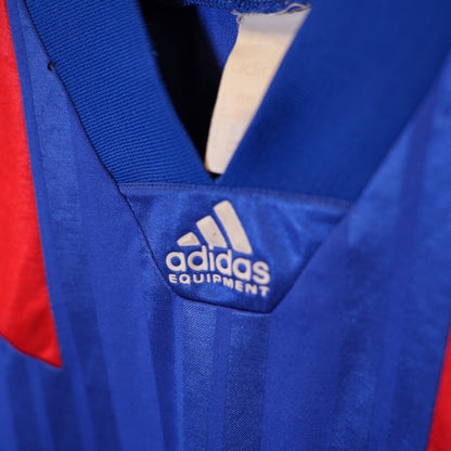 France 1992 - 1994 - Vintage Adidas M - football shirt - koszulka piłkarska