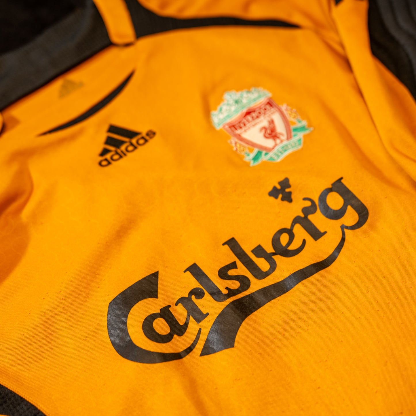 Liverpool 2006 2007 Goalkeeper #1 Dudek Orange Adidas S 053284