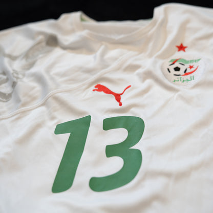 Algeria 2010 2011 Home #13 Matmour football shirt Puma M