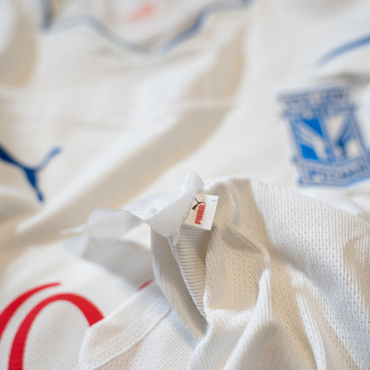 Lech Poznan 2011 - 2012 Long Sleeve - away - #5 Arboleda - Puma Football Shirt M